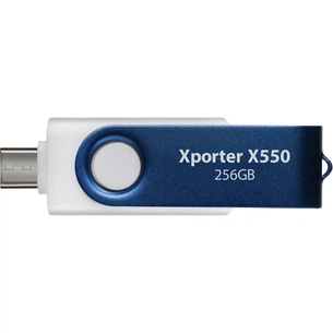 USB флеш накопичувач Patriot 256GB Xporter X550 USB 3.2/Type-C (PS256GX550AAD) зображення 1