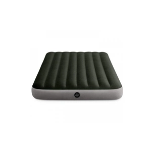 Матрац надувний Intex Standart велюр 137 x 191 x 25 см Зелений (Intex 64108) зображення 1