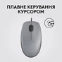 Мишка Logitech M110 Silent USB Mid Gray (910-006760) - зменшене зображення 4