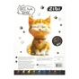 Цветной картон ZiBi набор цветного картона и бумаги CATS&DOGS, А4, 9 л. картона + 9 л. бумагу (ZB.1968-22) - уменьшенное изображение 2
