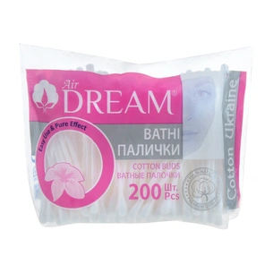 Ватні палички Air Dream В пакеті 200 шт. (4820194350301) зображення 1