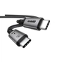 Дата кабель USB-C to USB-C 1.0m USB4 40Gbps 240W 8K60Hz black Armorstandart (ARM81921) - уменьшенное изображение 2