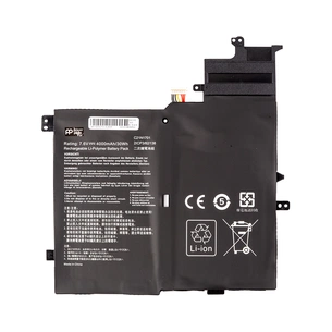 Акумулятор до ноутбука ASUS VivoBook S460UA (C21N1701) 7.6V 4000mAh PowerPlant (NB432080) зображення 1