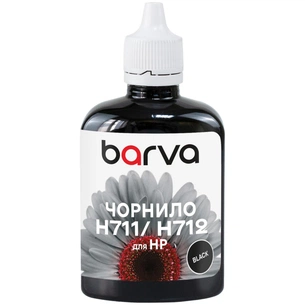 Чорнило Barva HP 711/712 100ml BK, pigment (H711-853) зображення 1