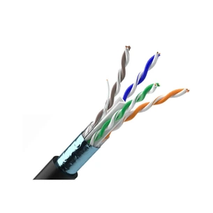 Кабель сетевой OK-Net FTP 305м (F/UTP cat.5E-SL) (КППЭ-ВП (100) 4x2x0,46) изображение 1