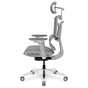 Офісне крісло Mealux S4 Air Grey (HF-S4 M/G) - зменшене зображення 2