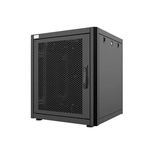 Шафа напольна Mirsan GTN 19" 12U 600x600, перфоровані двері (MR.GTN12U66DE.01_PRF63) зображення 1