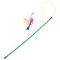 Іграшка для котів Природа Вудочка з пір'ями 50 см (4823082404438) - зменшене зображення 1
