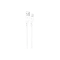 Дата кабель USB-C to Lightning 1.0m silicone X97 Crystal white HOCO (6931474799791) - уменьшенное изображение 1