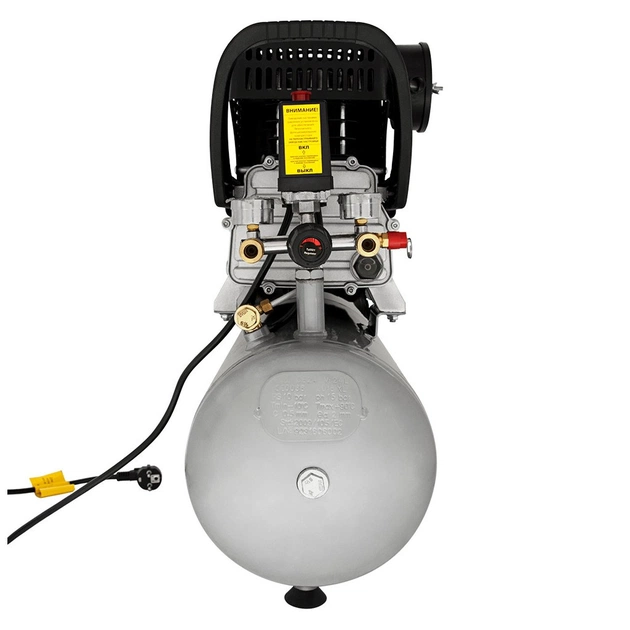 Компресор Sigma одноциліндровий 1.8кВт 230л/хв 8бар 24л (2 крана) (7043131) - picture 4