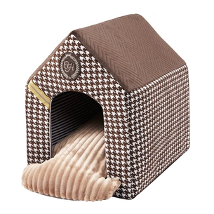 Будиночок для тварин Chloe's Home Positano M коричневий (CLH4593) зображення 1