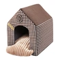 Домик для животных Chloe's Home Positano M коричневый (CLH4593) - уменьшенное изображение 1