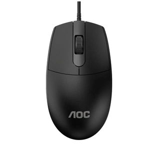 Мишка AOC MS100B USB Black (MS100B/LA) зображення 1