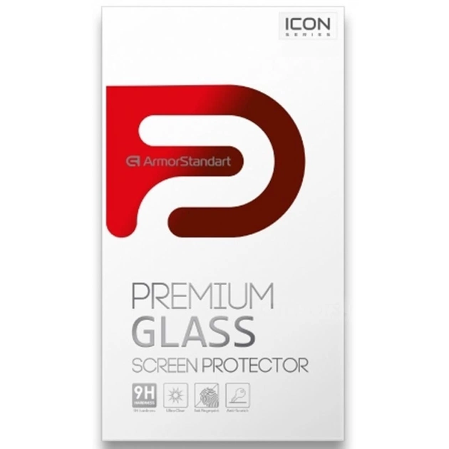 Стекло защитное Armorstandart Icon Samsung A32 / A22 4G / M32 Black (ARM57970) - изображение 1