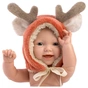 Лялька Llorens Mini Baby Boy Reindeer, 31 см (63202) - зменшене зображення 4