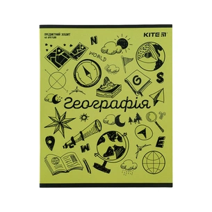 Зошит Kite предметний Sketch 48 аркушів, географія клітинка (K24-240-21) зображення 1
