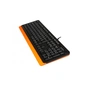 Клавіатура A4Tech FKS10 USB Orange (4711421963398) - зменшене зображення 5