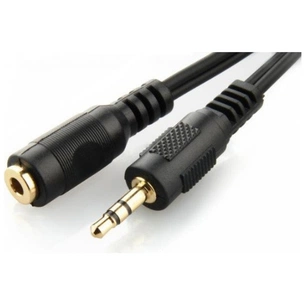 Кабель мультимедійний 3.5mm M to 3.5mm F 5.0m Cablexpert (CCA-421S-5M) зображення 1