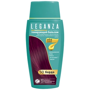 Відтінковий бальзам Leganza 50 - Бордо 150 мл (3800010505789) зображення 1