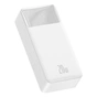 Батарея універсальна Baseus Bipow Overseas 30000mAh 20W, White (PPBD050402) - зменшене зображення 2