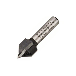 Фреза Bosch Professional пазова V-подібна V, Std, S8, D16, L16 90° (2.608.628.407) зображення 1