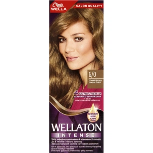 Фарба для волосся Wellaton 6/0 Темний блонд 110 мл (4064666085678) зображення 1