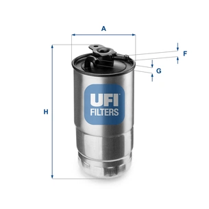 Фільтр паливний UFI 24.427.00 зображення 1