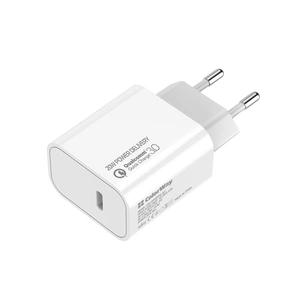 Зарядний пристрій ColorWay Power Delivery Port USB Type-C (20W) V2 white (CW-CHS026PD-WT) зображення 1