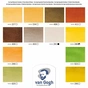 Акварельні фарби Royal Talens Van Gogh Pocket box Muted Colours 12 кольорів в кюветах, з пензликом (8712079422837) - зменшене зображення 6