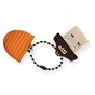 USB флеш накопичувач Silicon Power 8GB Touch T30 Huzelnut USB 2.0 (SP008GBUF2T30V1E) - зменшене зображення 3
