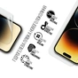 Плівка захисна Armorstandart Apple iPhone 16 Pro (ARM80734) - зменшене зображення 2