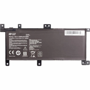 Акумулятор до ноутбука ASUS VivoBook X556U (C21N1509) 7.6V 5000mAh PowerPlant (NB430963) зображення 1