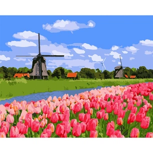 Картина по номерам Santi Сонячний Амстердам 40*50 см (954739) зображення 1