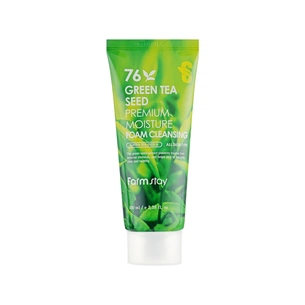Пінка для вмивання FarmStay Green Tea Seed Premium Moisture Foam Cleansing З насінням зеленого чаю 100 мл (8809469775137) зображення 1