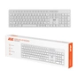 Клавіатура 2E KS260 106key Wireless UA White (2E-KS260WWH_UA) - зменшене зображення 10