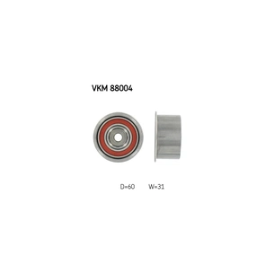 Ролик натягувача ременя SKF VKM 88004 зображення 1