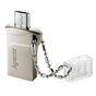 USB флеш накопичувач Apacer 32GB AH173 Silver USB 2.0 OTG (AP32GAH173S-1) - зменшене зображення 2
