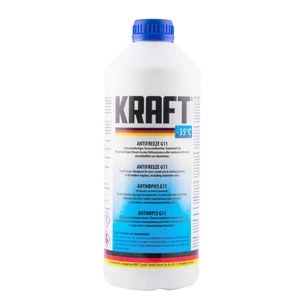 Антифриз KRAFT G11 -35 (синій) 1,5 л (KF105) зображення 1