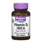 Вітамін Bluebonnet Nutrition Вітамін D3 1000IU, 100 желатинових капсул (BLB-00308) - зменшене зображення 1