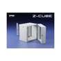 Шафа настінна Zpas 15U 19" 600x600 Z-CUBE (W-ZCUBE6060-15S-011) - уменьшенное изображение 2