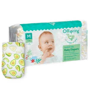 Підгузки Offspring Розмір M (6-10 кг) 42 шт, Авокадо (9355465009176) (DP-OI-FAT-M42P-AVO) зображення 1