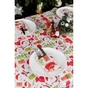 Скатертина Прованс святкова Санта на білому 180х140 см (035785) - зменшене зображення 5