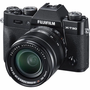 Цифровий фотоапарат Fujifilm X-T30 + XF 18-55mm F2.8-4R Kit Black (16619982) зображення 1