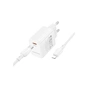 Зарядний пристрій BOROFONE BN28 Fuente USB-C PD30W + cable USB-C to Lightning White (6941991120305) - зменшене зображення 6