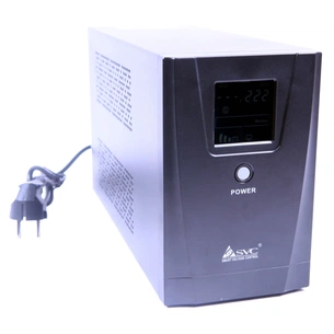 Пристрій безперебійного живлення SVC VP-1250-LCD 1250VA (VP-1250-LCD) зображення 1