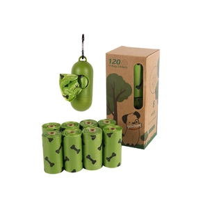 Пакеты для собак Lapka 8 рулонівх15 шт + контейнер (LPK-34) изображение 1