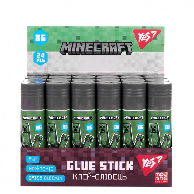 Клей Yes олівець PVP Minecraft 8г (320303) - picture 1