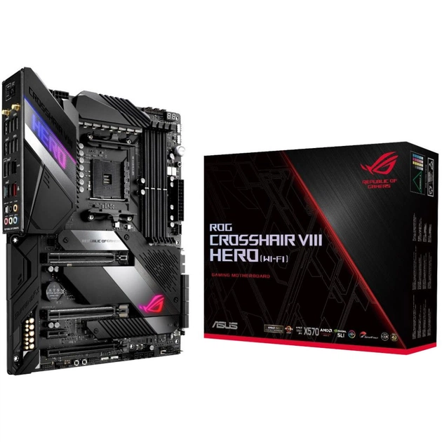 Материнська плата ASUS ROG CROSSHAIR VIII HERO WI-FI - зображення 1