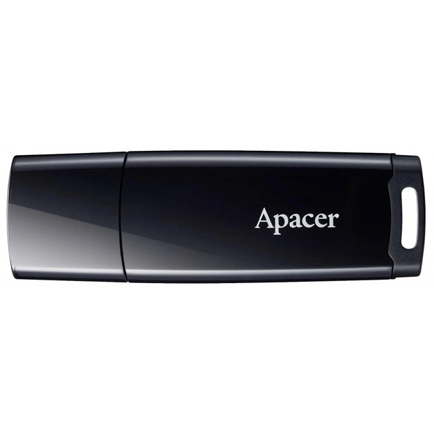 USB флеш накопичувач Apacer 32GB AH336 Black USB 2.0 (AP32GAH336B-1) - зображення 1