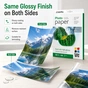 Фотопапір ColorWay A4 155г Glossy 50ст. (PGD155050A4) - зменшене зображення 8